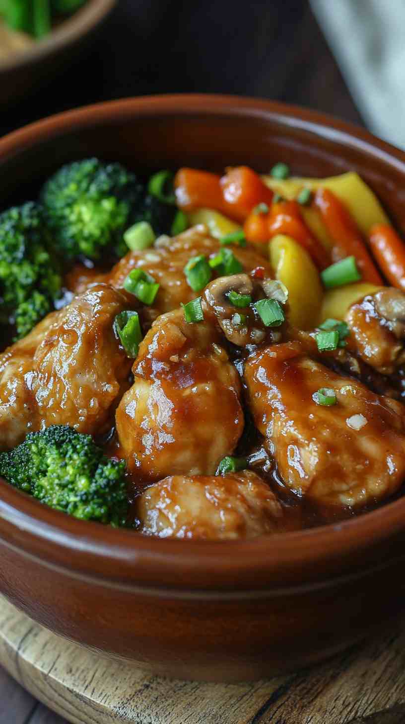 Crock Pot Asian-Inspired Lemon Chicken Crock Pot Asian-Inspired Lemon Chicken