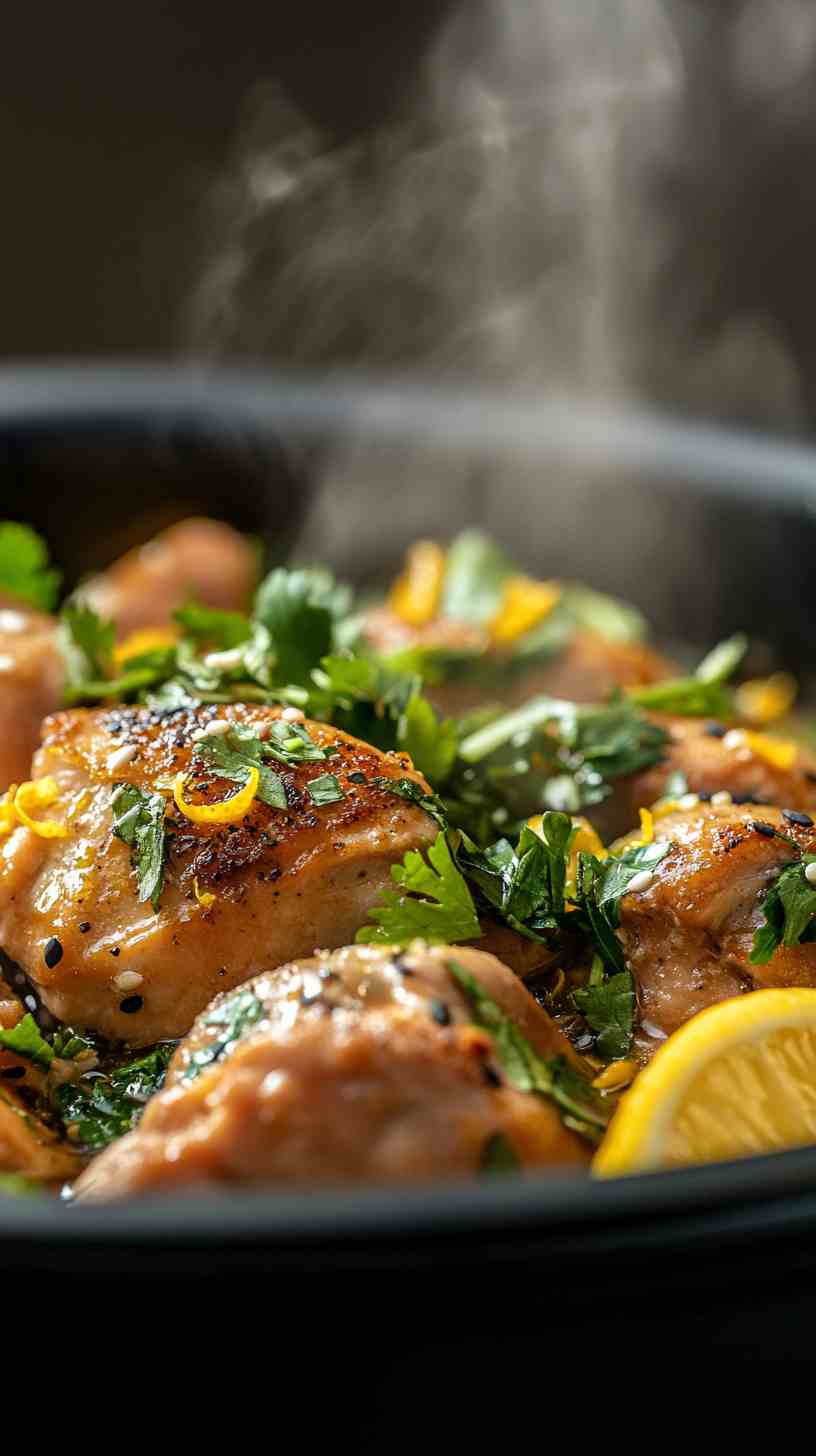 Crock Pot Asian-Inspired Lemon Chicken Crock Pot Asian-Inspired Lemon Chicken