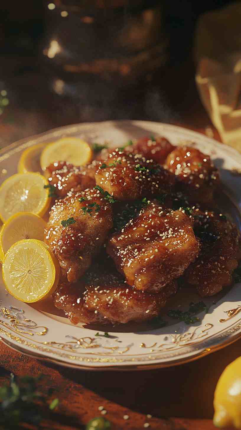 Crock Pot Asian-Inspired Lemon Chicken Crock Pot Asian-Inspired Lemon Chicken