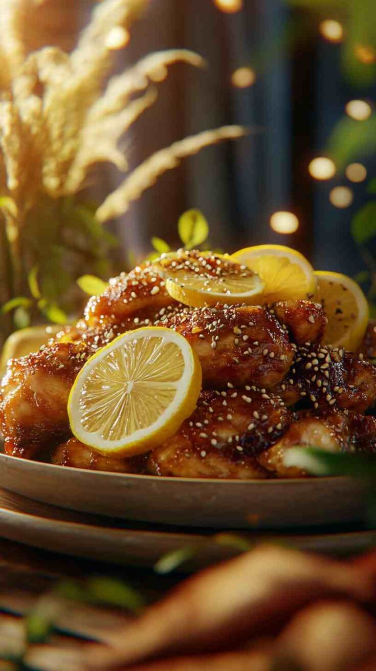 Crock Pot Asian-Inspired Lemon Chicken Crock Pot Asian-Inspired Lemon Chicken