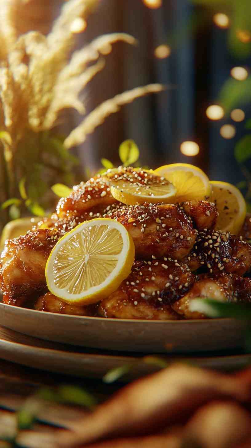 Crock Pot Asian-Inspired Lemon Chicken Crock Pot Asian-Inspired Lemon Chicken