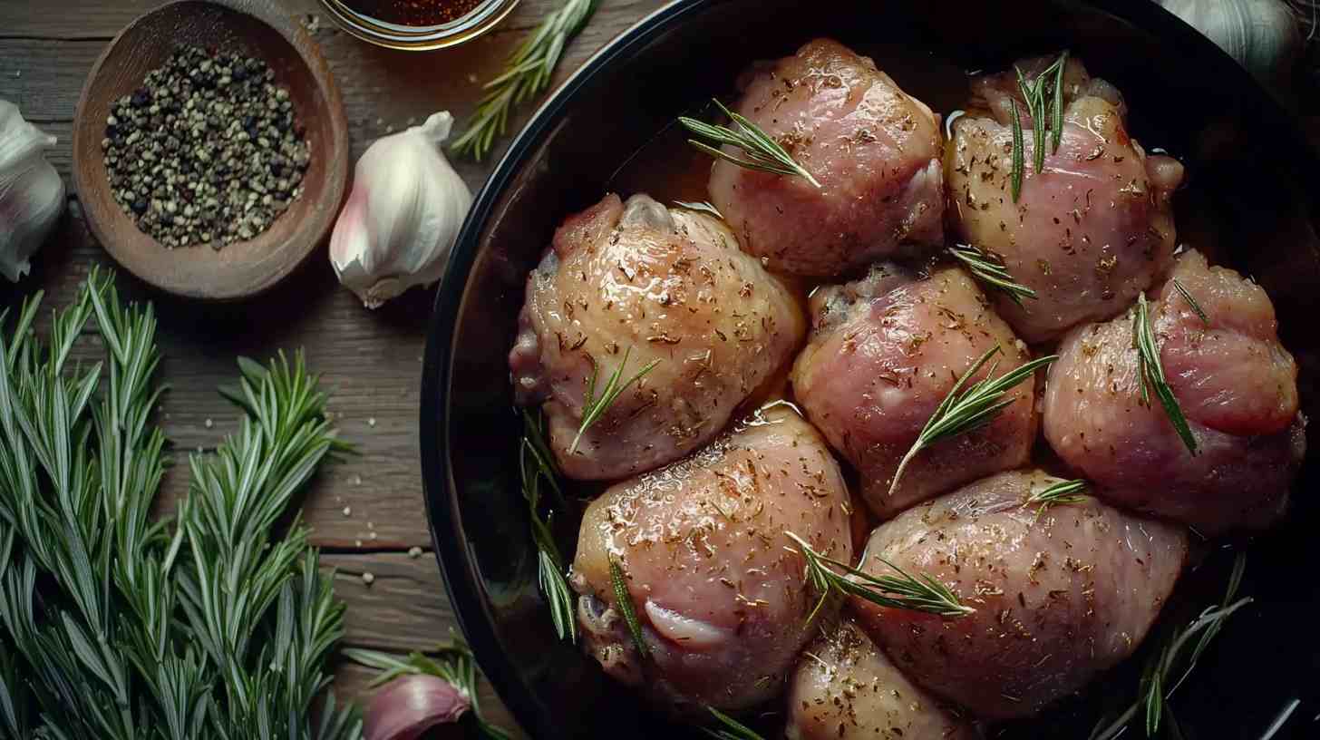 Crock Pot Balsamic Chicken with Herbs