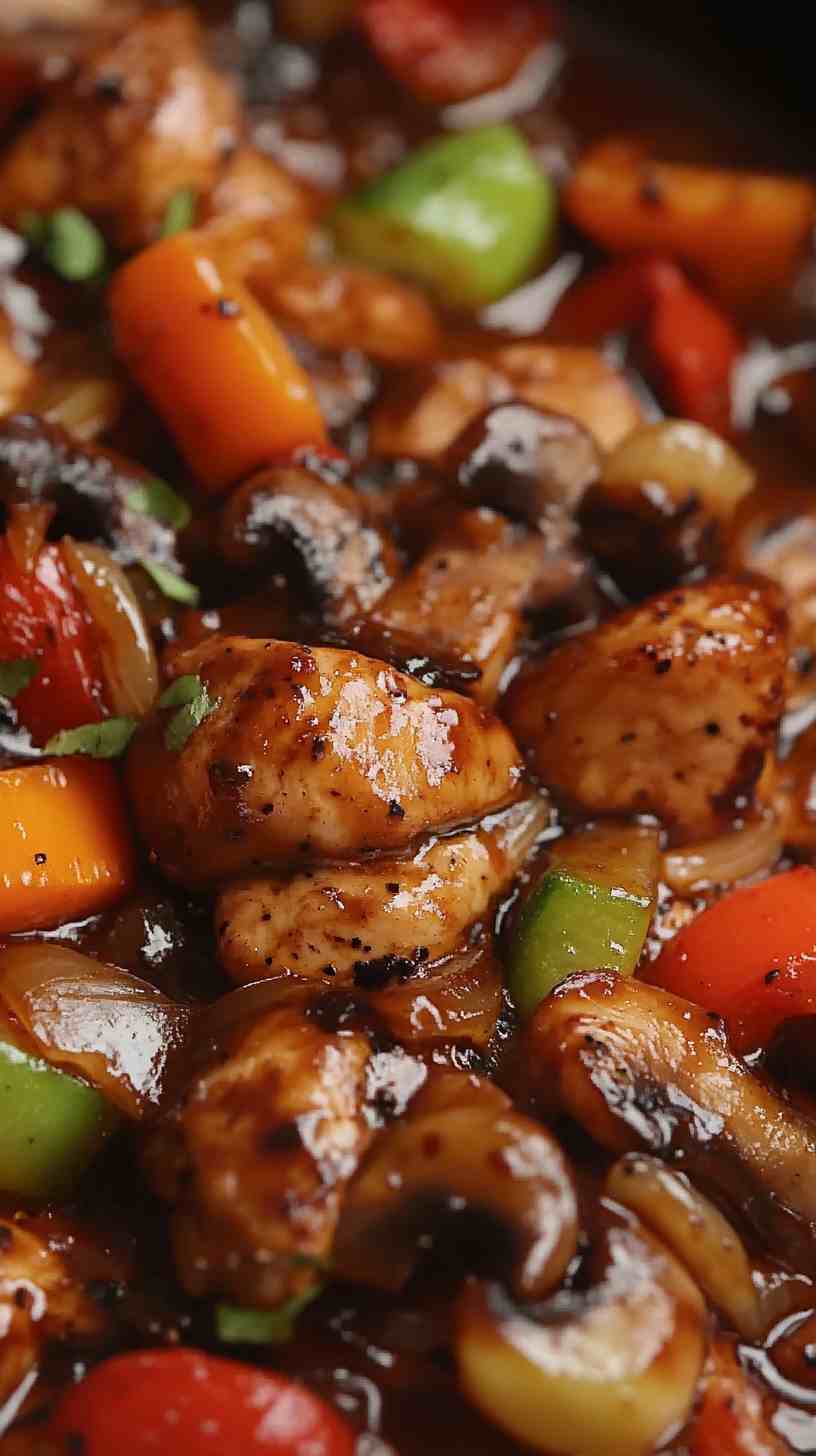 Crock Pot Balsamic Chicken with Veggies Crock Pot Balsamic Chicken with Veggies