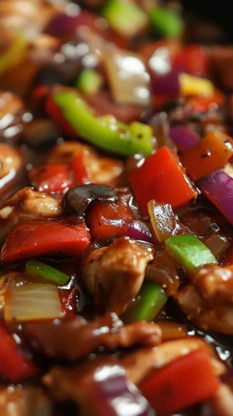 Crock Pot Balsamic Chicken with Veggies Crock Pot Balsamic Chicken with Veggies