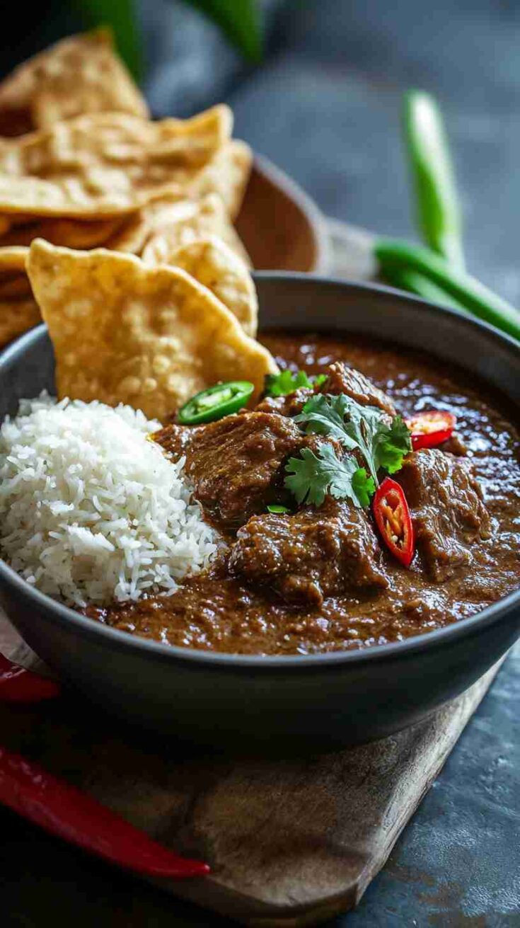 Crock Pot Indonesian Rendang Beef Crock Pot Indonesian Rendang Beef