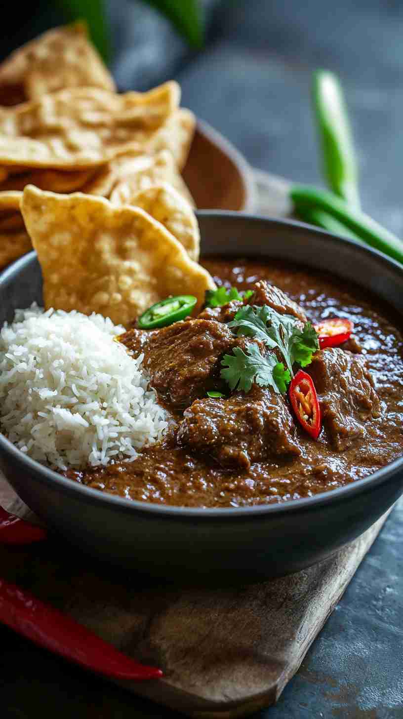 Crock Pot Indonesian Rendang Beef Crock Pot Indonesian Rendang Beef