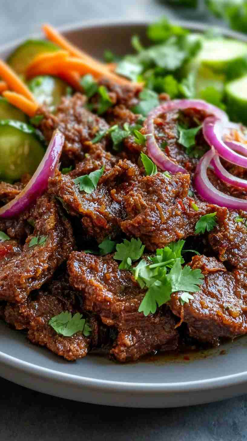 Crock Pot Indonesian Rendang Beef Crock Pot Indonesian Rendang Beef
