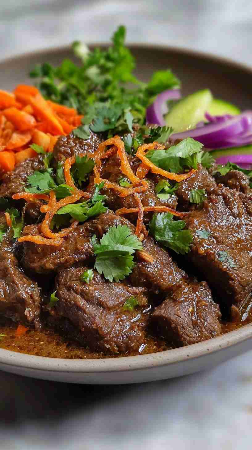 Crock Pot Indonesian Rendang Beef Crock Pot Indonesian Rendang Beef