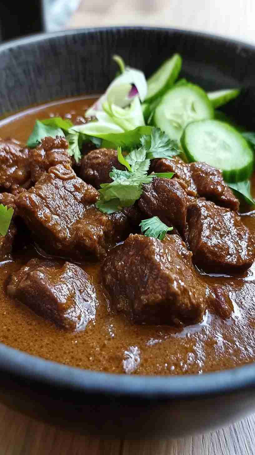 Crock Pot Indonesian Rendang Beef Crock Pot Indonesian Rendang Beef