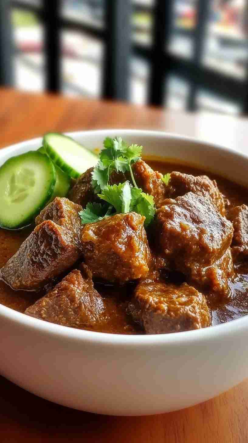 Crock Pot Indonesian Rendang Beef Crock Pot Indonesian Rendang Beef