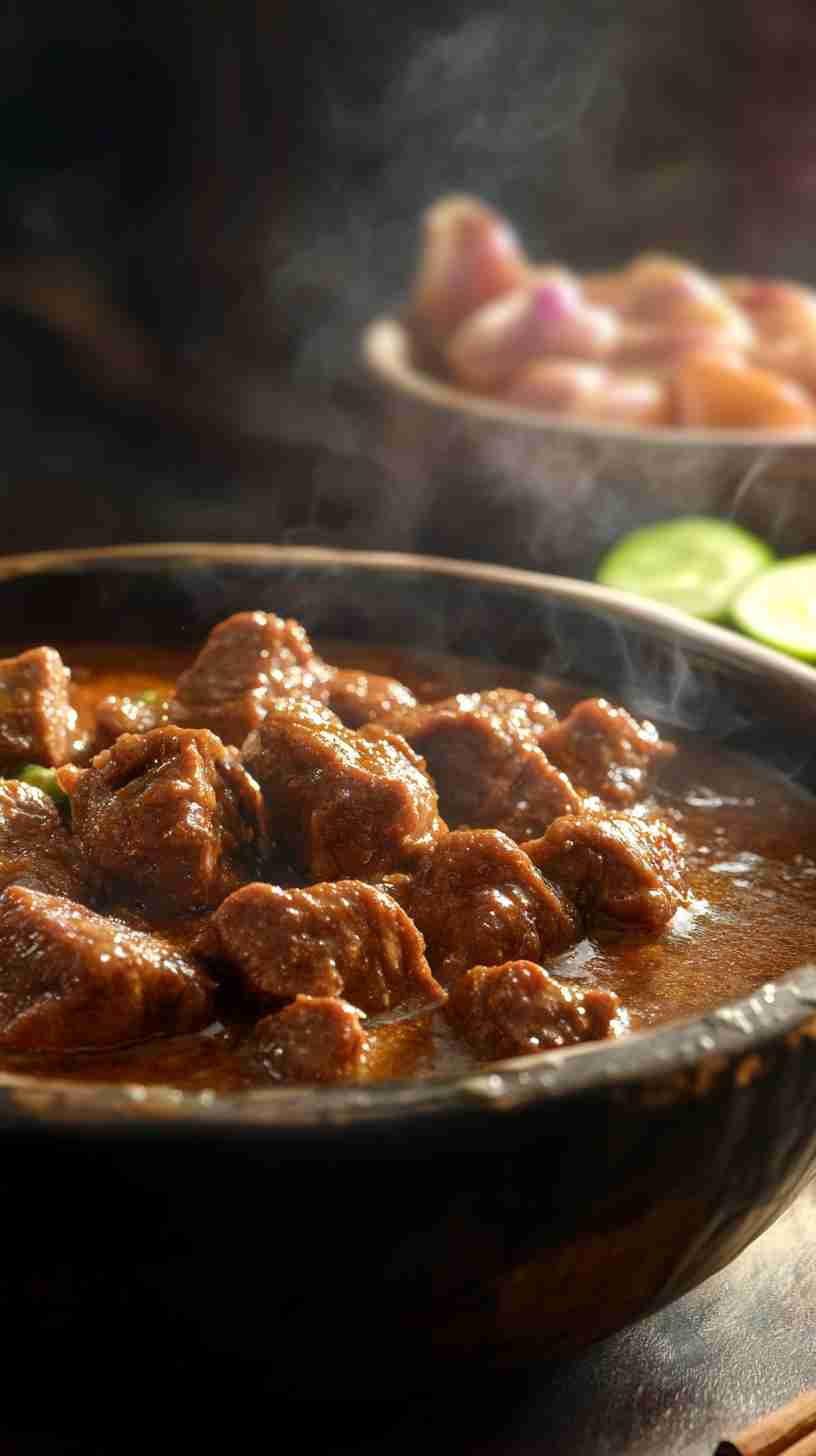 Crock Pot Indonesian Rendang Beef Crock Pot Indonesian Rendang Beef