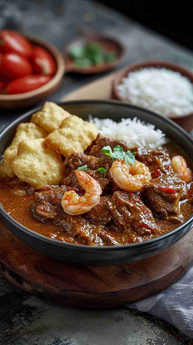 Crock Pot Indonesian Rendang Beef