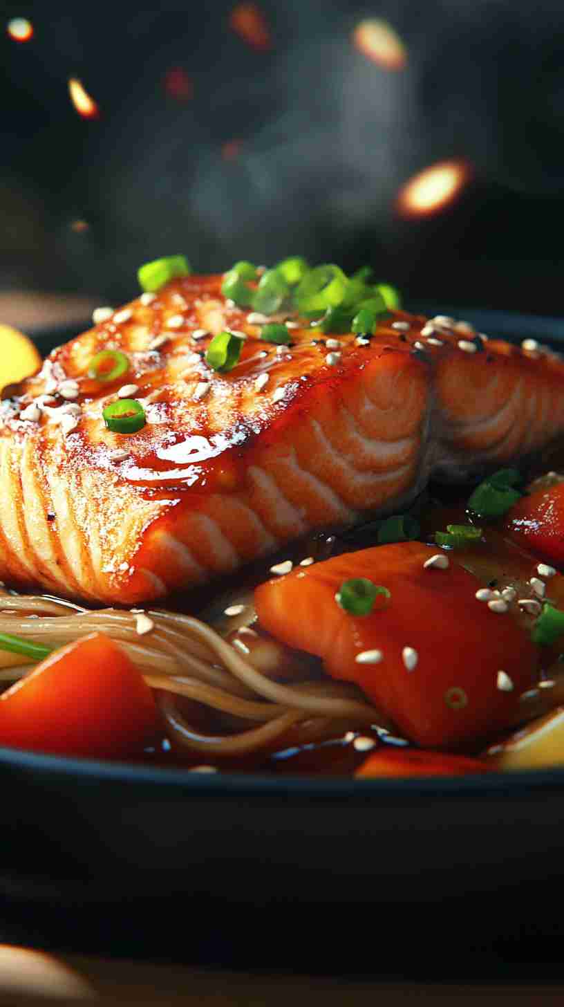 Crock Pot Japanese Teriyaki Salmon Crock Pot Japanese Teriyaki Salmon