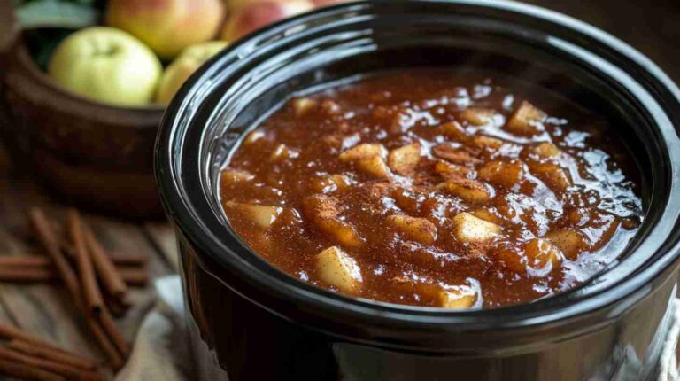 Crock Pot Spiced Apple Butter for Cozy Days