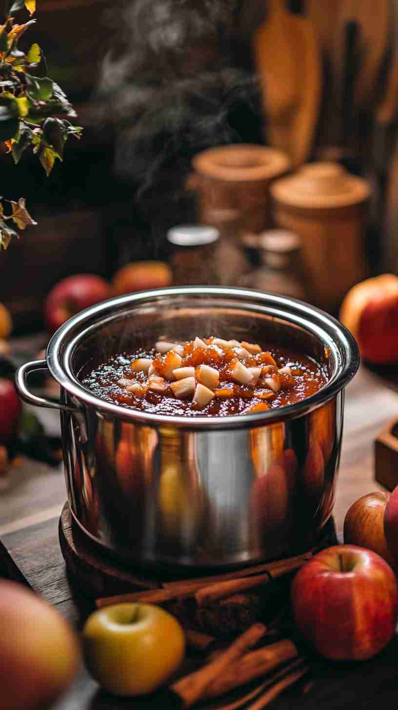 Crock Pot Spiced Apple Butter for Cozy Days Crock Pot Spiced Apple Butter for Cozy Days