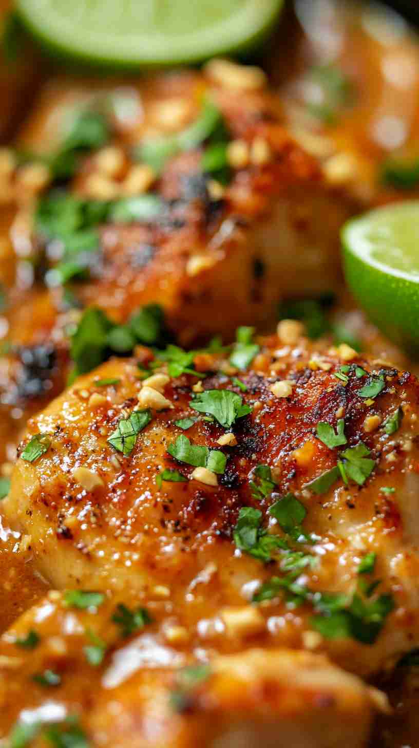 Crock Pot Thai Peanut Chicken Crock Pot Thai Peanut Chicken