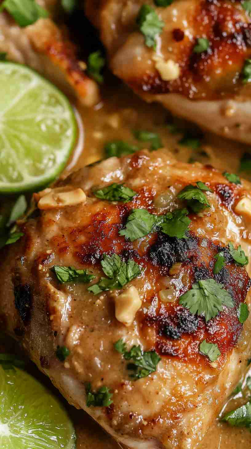 Crock Pot Thai Peanut Chicken Crock Pot Thai Peanut Chicken