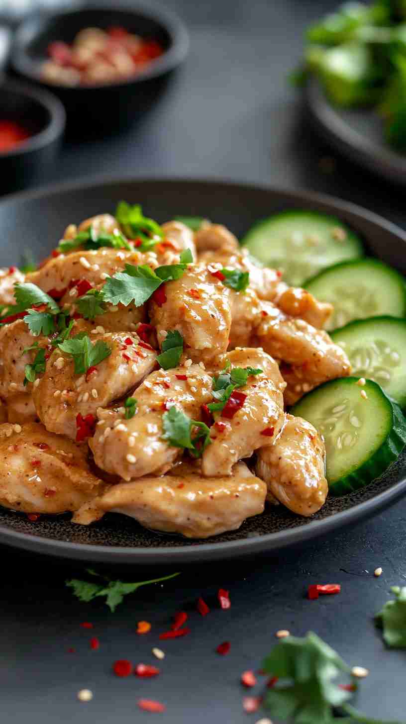 Crock Pot Thai Peanut Chicken Crock Pot Thai Peanut Chicken