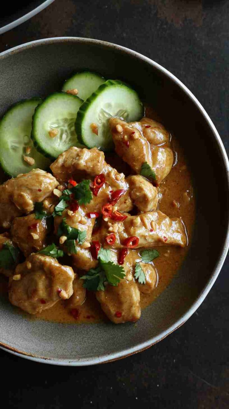 Crock Pot Thai Peanut Chicken Crock Pot Thai Peanut Chicken