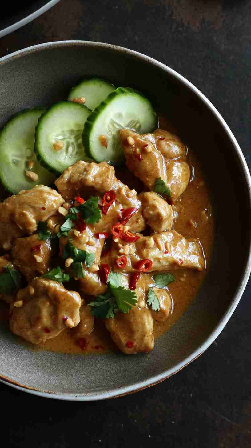 Crock Pot Thai Peanut Chicken Crock Pot Thai Peanut Chicken