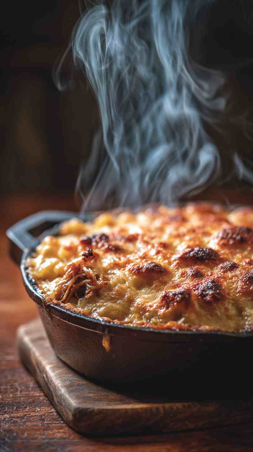 Crockpot BBQ Pulled Pork Mac and Cheese Crockpot BBQ Pulled Pork Mac and Cheese
