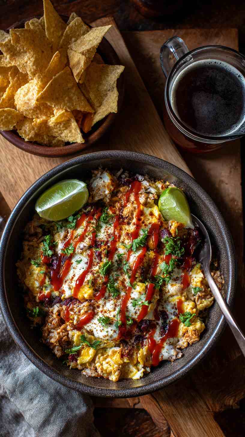 Crockpot Breakfast Burrito Bowl
