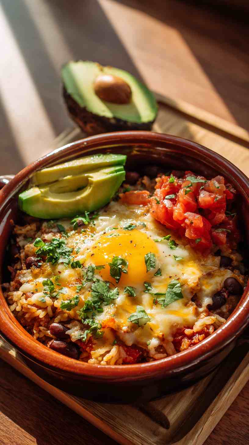 Crockpot Breakfast Burrito Bowl