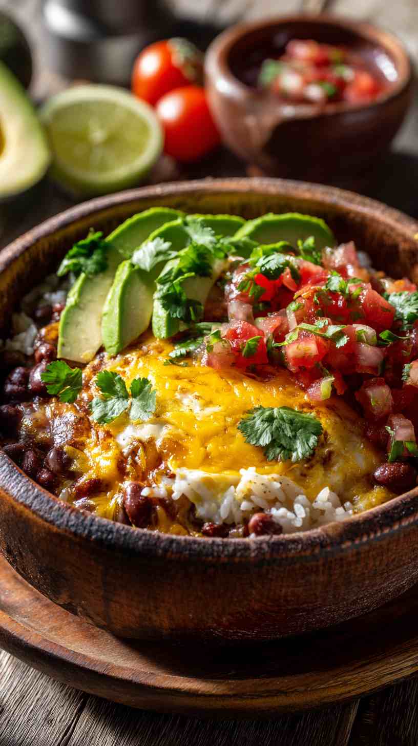 Crockpot Breakfast Burrito Bowl