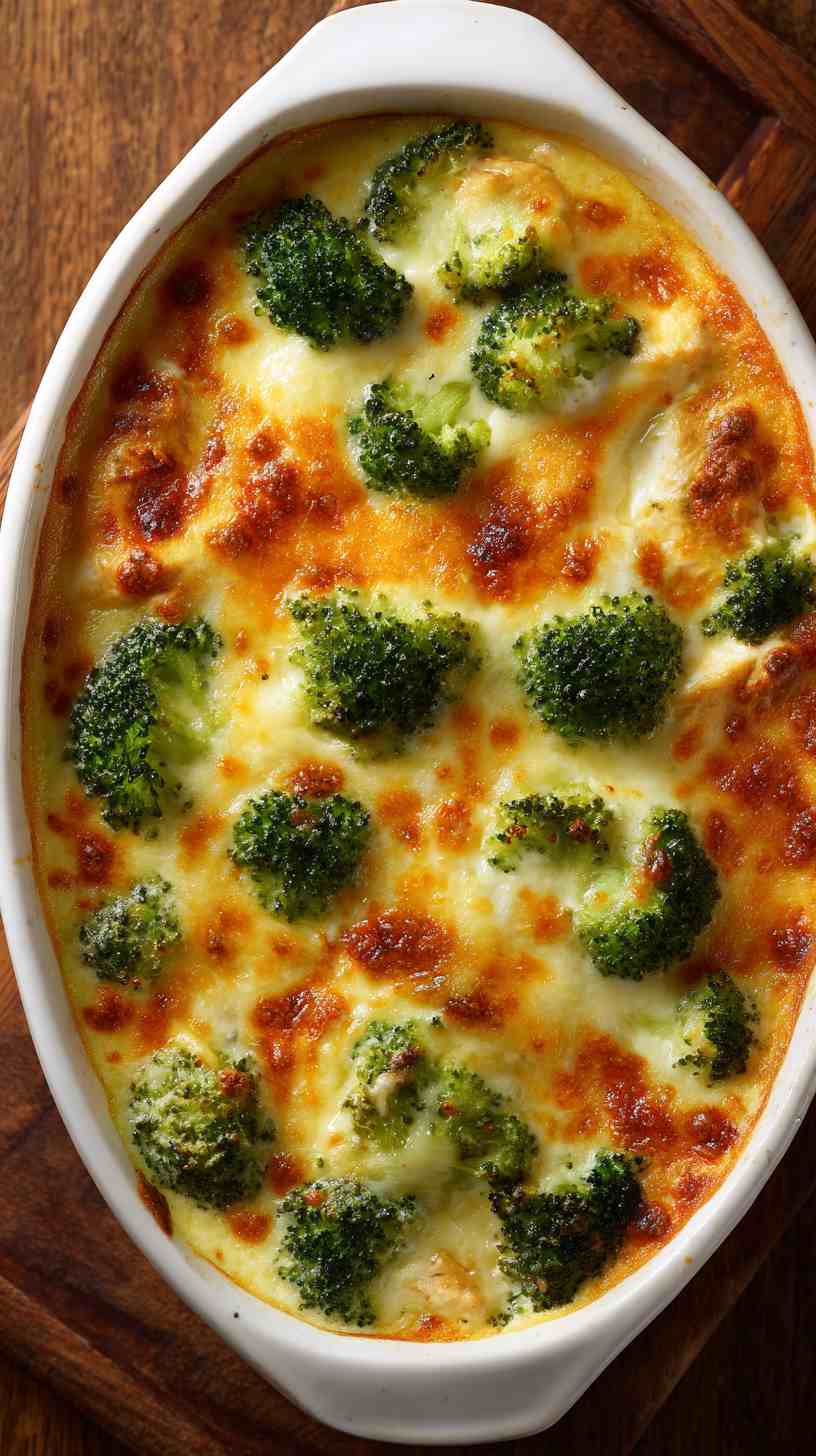 Crockpot Cheesy Broccoli and Chicken Casserole Crockpot Cheesy Broccoli and Chicken Casserole