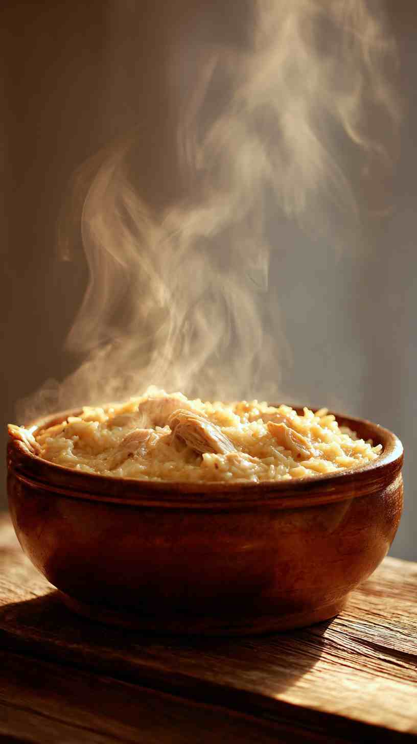 Crockpot Cheesy Chicken and Rice Casserole Crockpot Cheesy Chicken and Rice Casserole