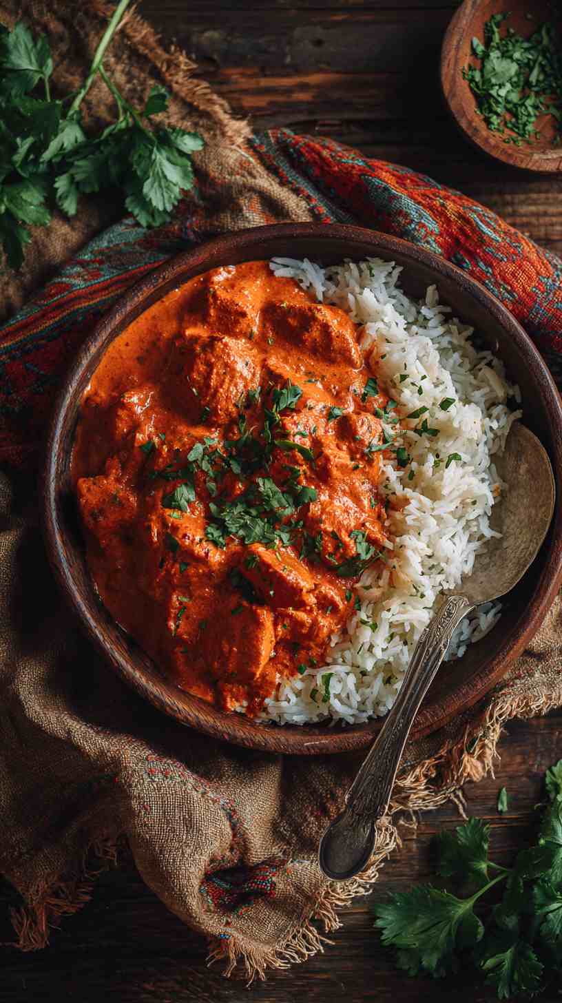 Crockpot Chicken Tikka Masala with Creamy Tomato Sauce Crockpot Chicken Tikka Masala with Creamy Tomato Sauce