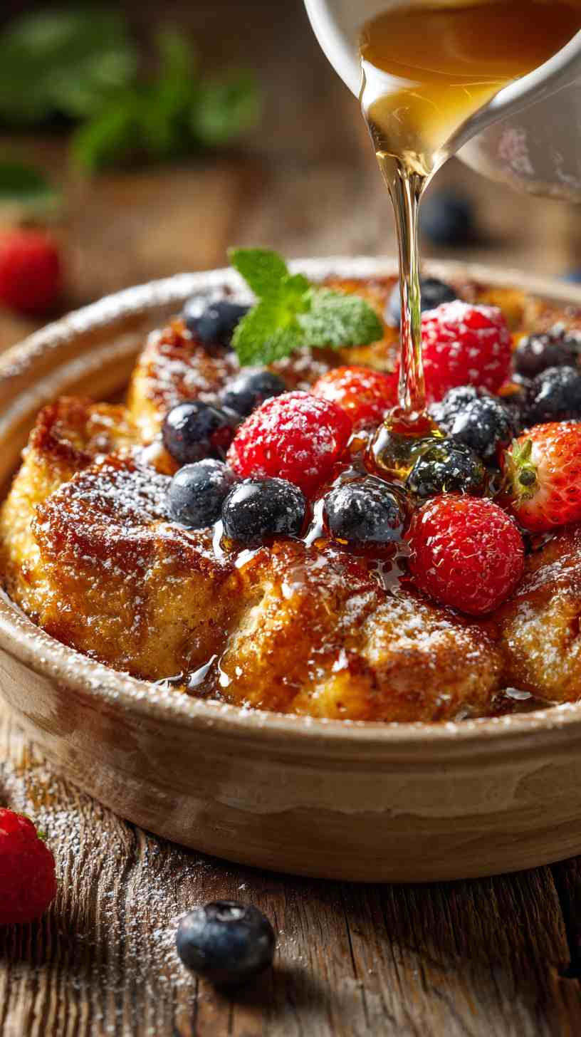 Crockpot French Toast Casserole