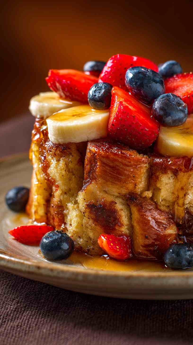Crockpot French Toast Casserole