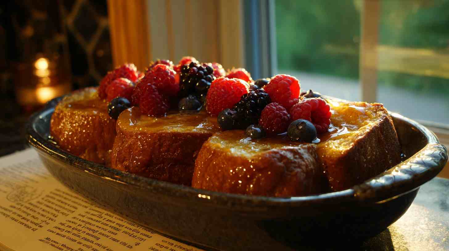 Crockpot French Toast Casserole
