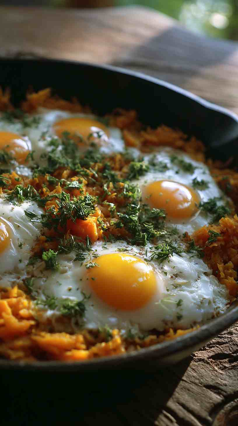 Crockpot Sweet Potato Hash with Eggs Crockpot Sweet Potato Hash with Eggs