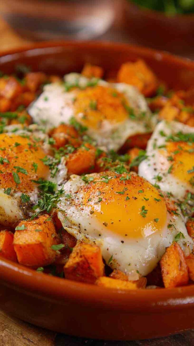 Crockpot Sweet Potato Hash with Eggs Crockpot Sweet Potato Hash with Eggs