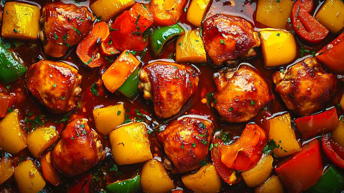 Easy Crock Pot Balsamic Chicken