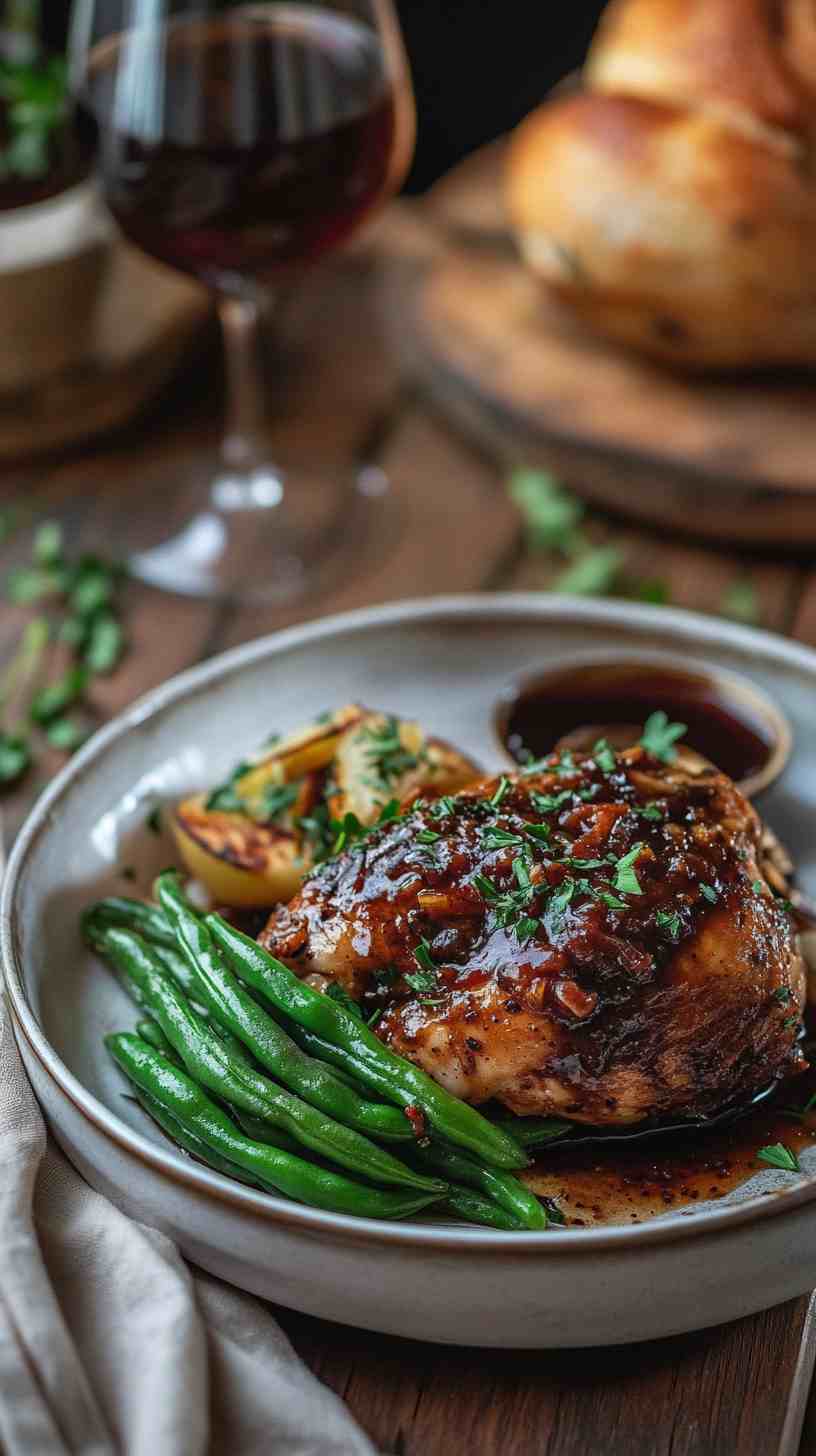 Easy Crock Pot Balsamic Chicken Easy Crock Pot Balsamic Chicken