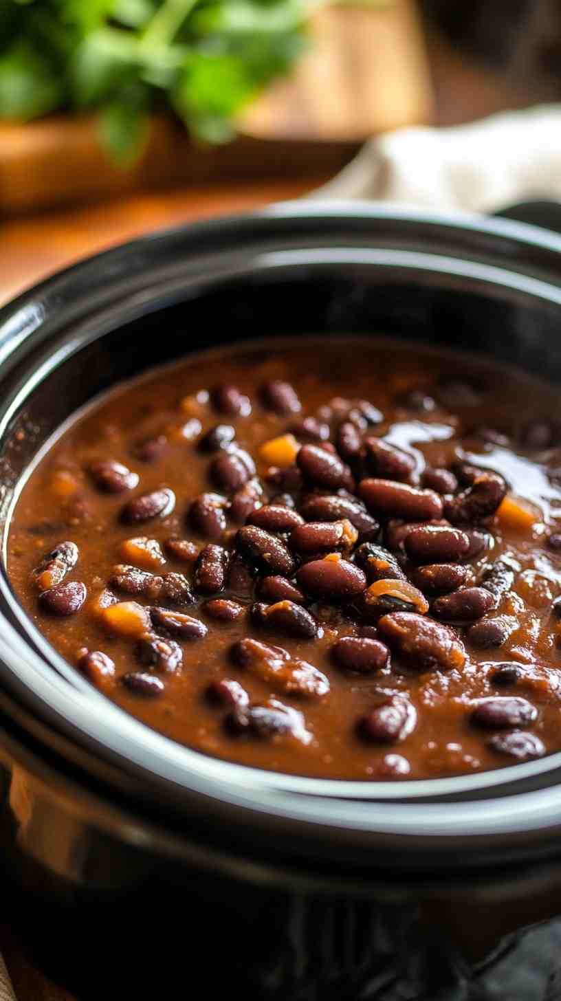 Easy Crock Pot Black Beans for a Perfect Side Dish