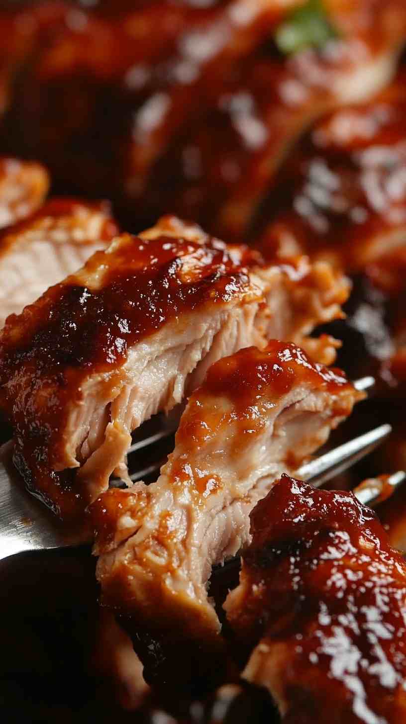 Easy Crockpot BBQ Pulled Chicken Easy Crockpot BBQ Pulled Chicken