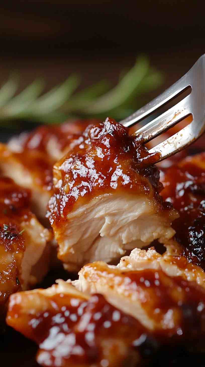 Easy Crockpot BBQ Pulled Chicken Easy Crockpot BBQ Pulled Chicken