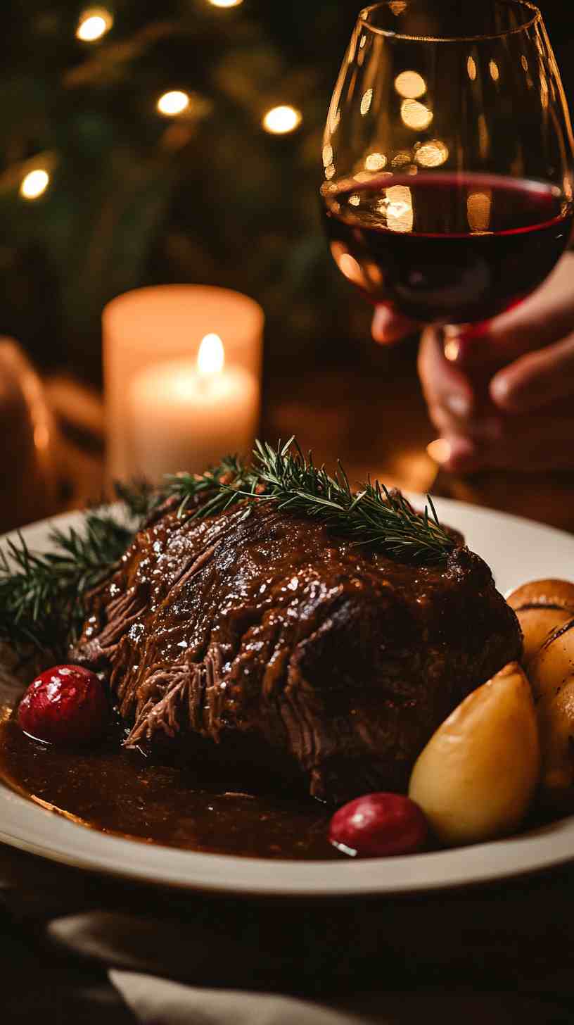 Easy One-Pot Slow Cooker Roast with Gravy