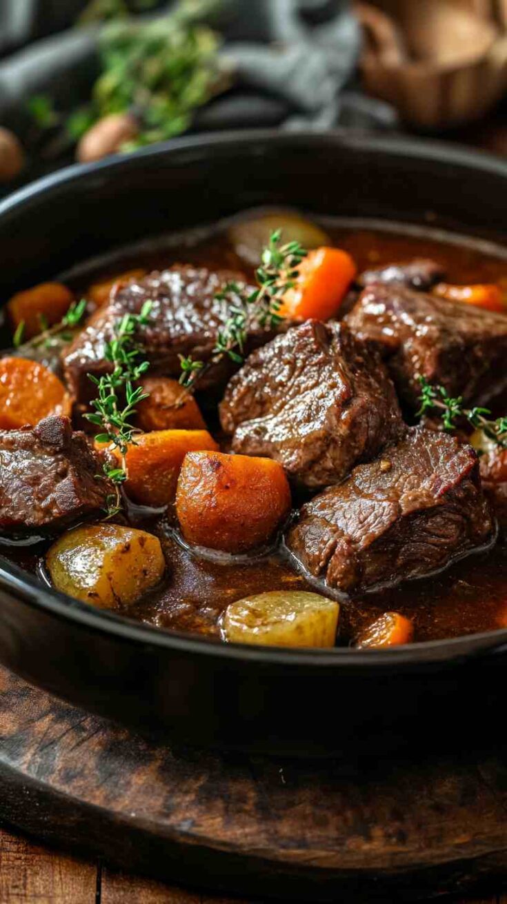 Fall-Apart Slow Cooked Beef Roast