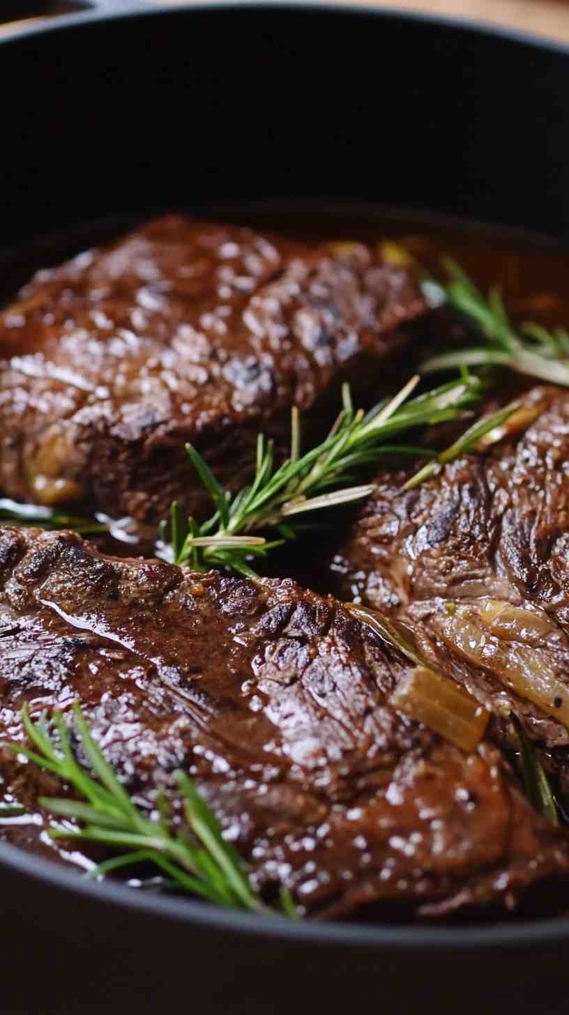 Fall-Apart Slow Cooked Beef Roast