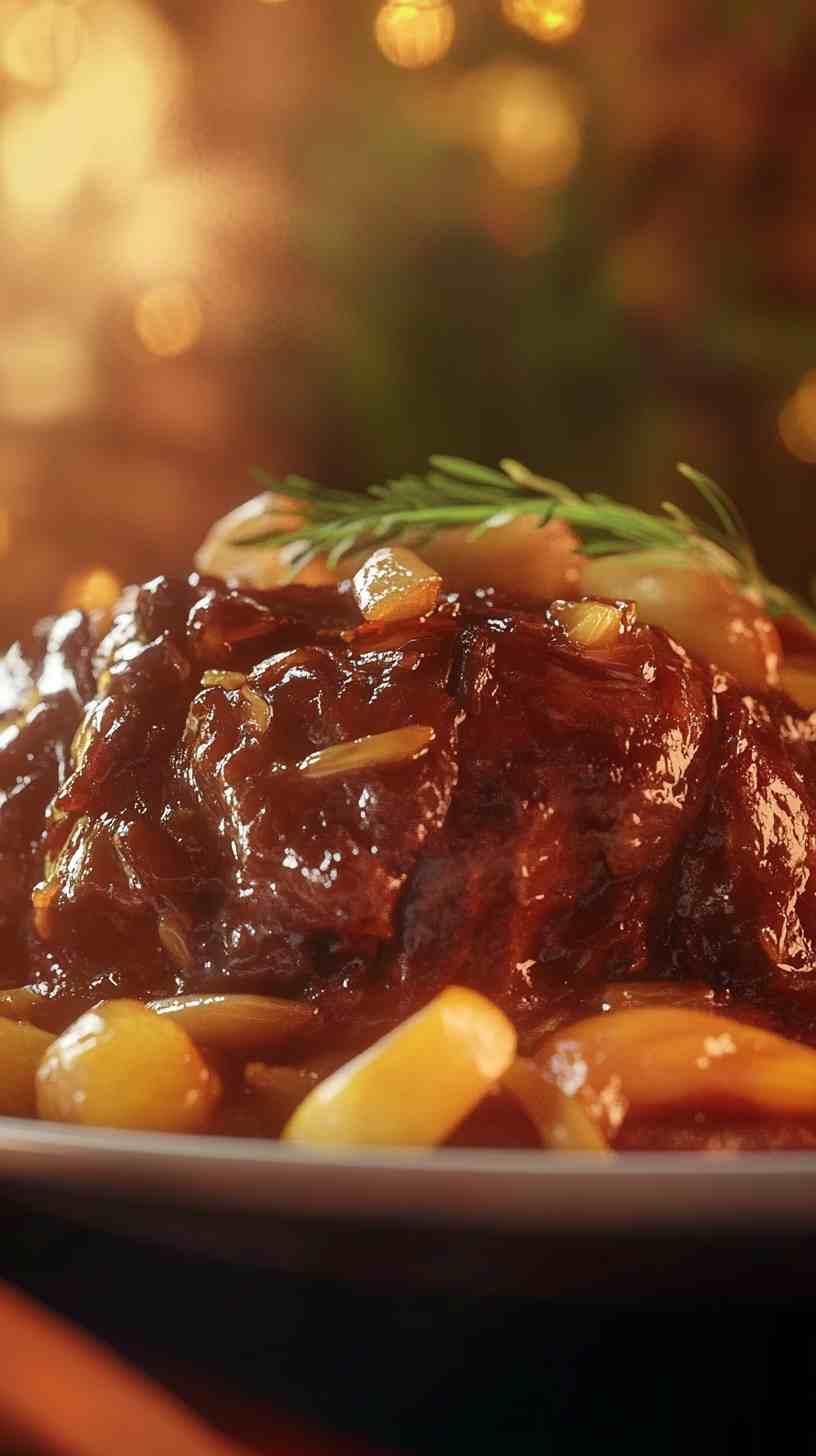 Flavor-Packed Crock Pot Roast with Onion Soup Mix