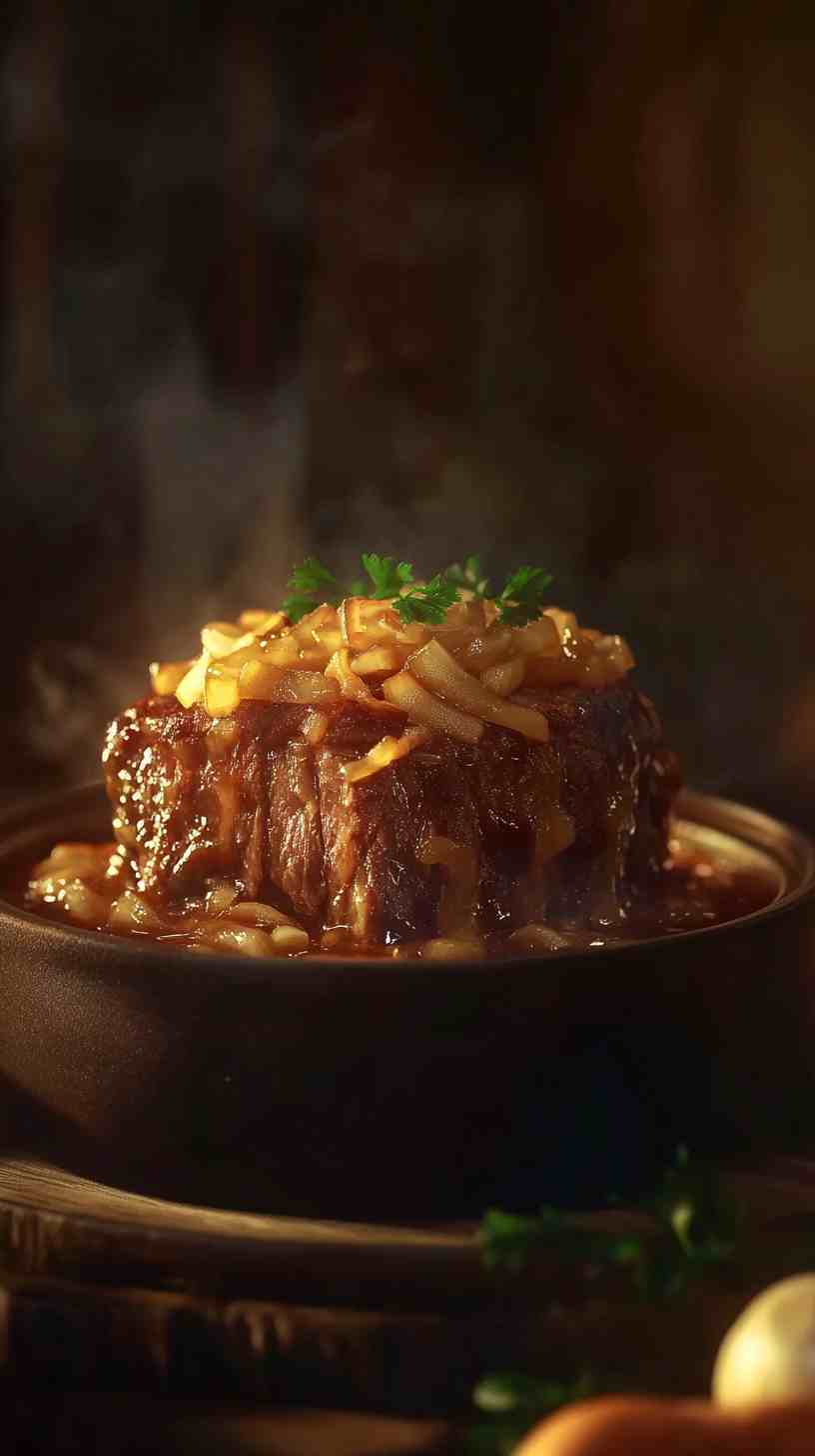 Flavor-Packed Crock Pot Roast with Onion Soup Mix