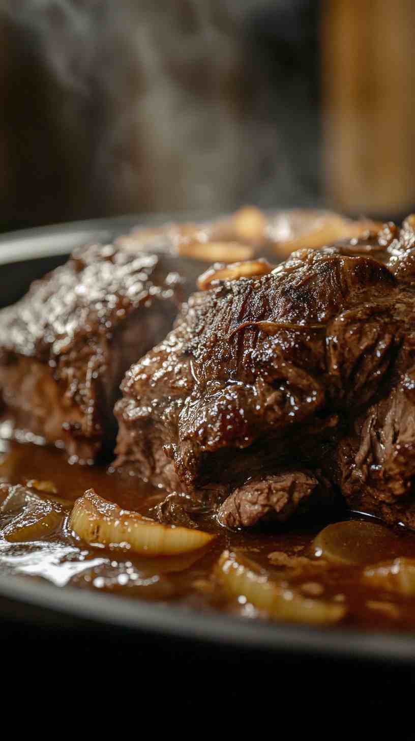 Flavor-Packed Crock Pot Roast with Onion Soup Mix