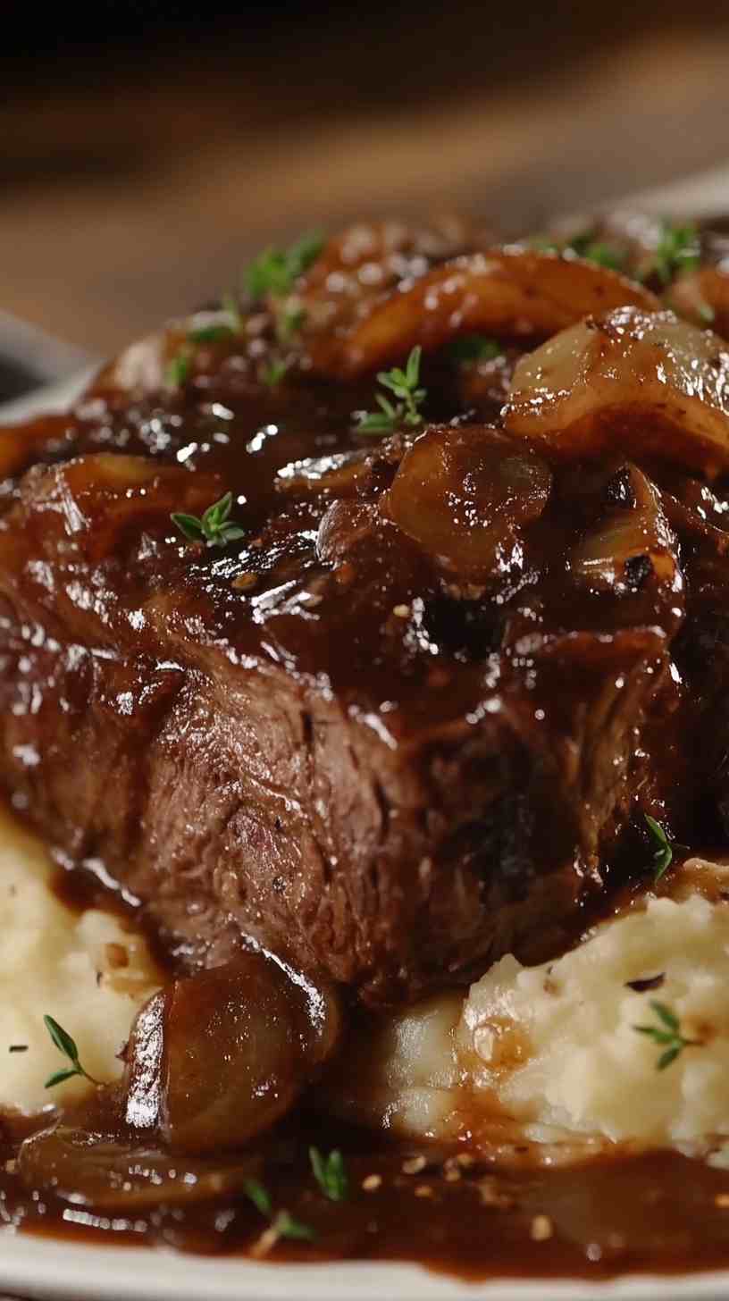 Flavor-Packed Crock Pot Roast with Onion Soup Mix