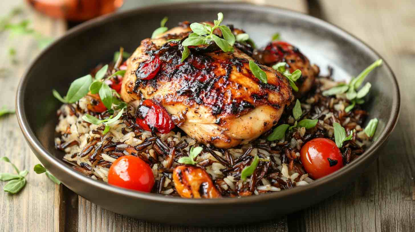Flavorful Balsamic Chicken Thighs in the Slow Cooker