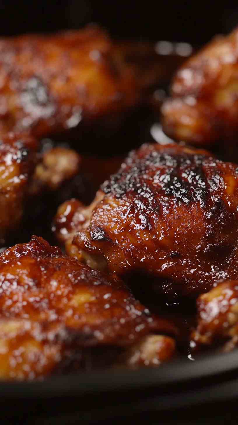 Flavorful Balsamic Chicken Thighs in the Slow Cooker